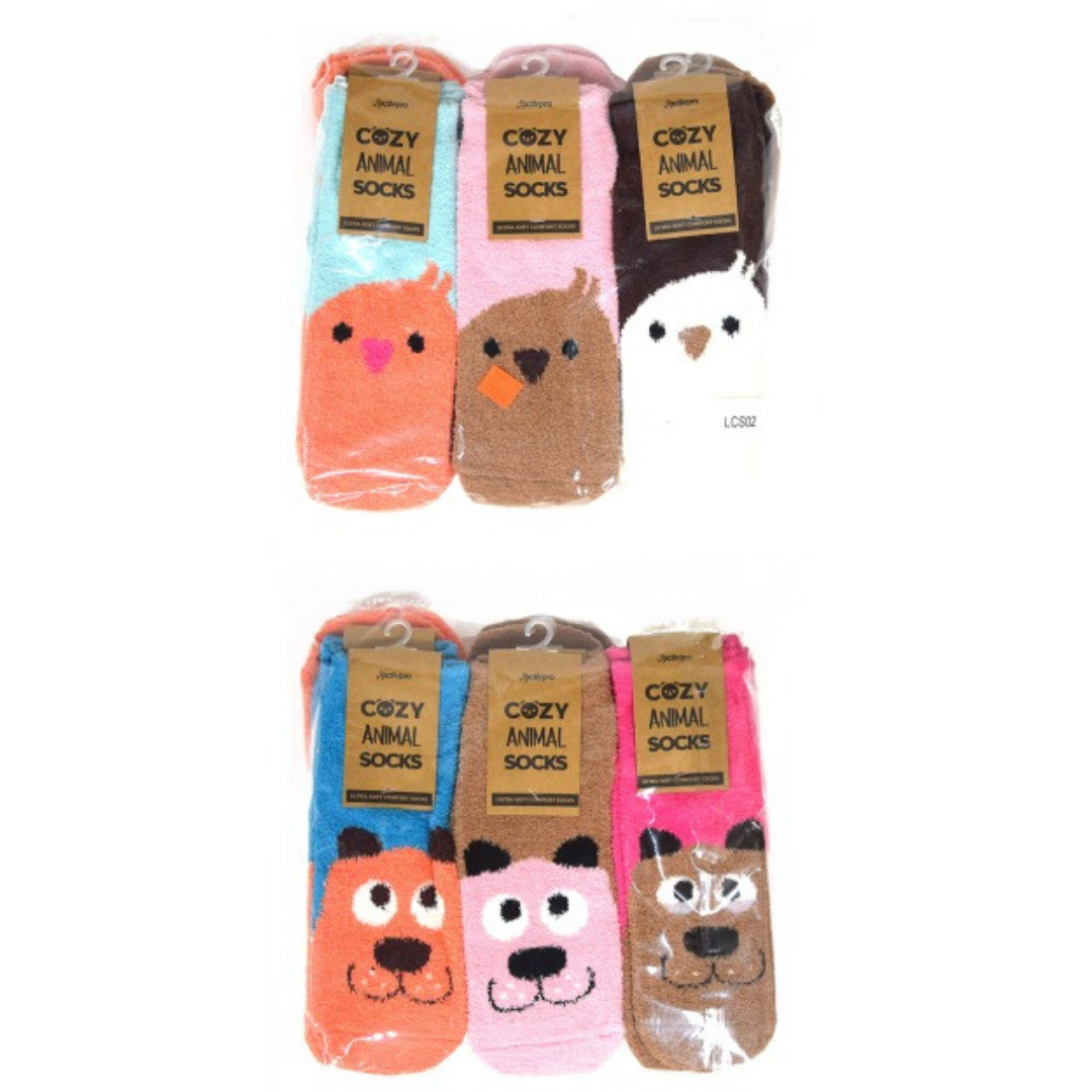 Ladies' Cozy Socks #LCS02 (Dozen)