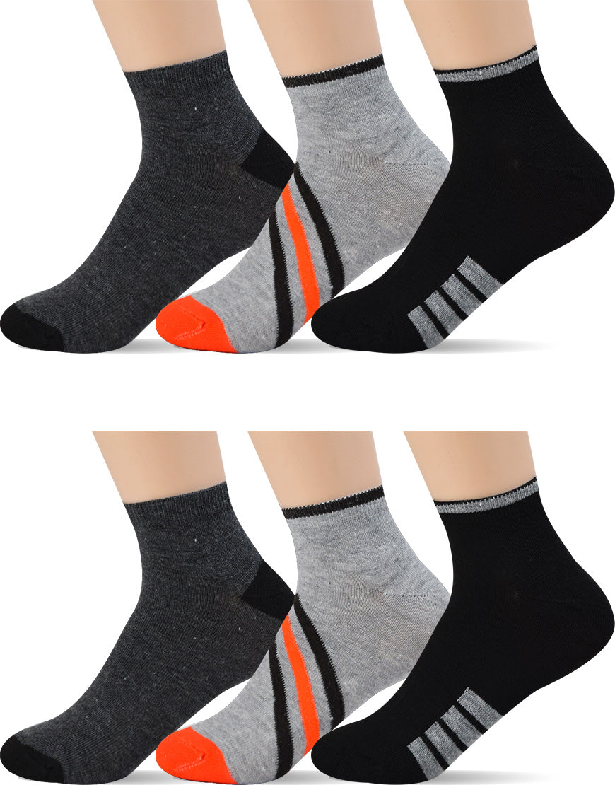 Boys' Assorted Design Socks (Dozen)