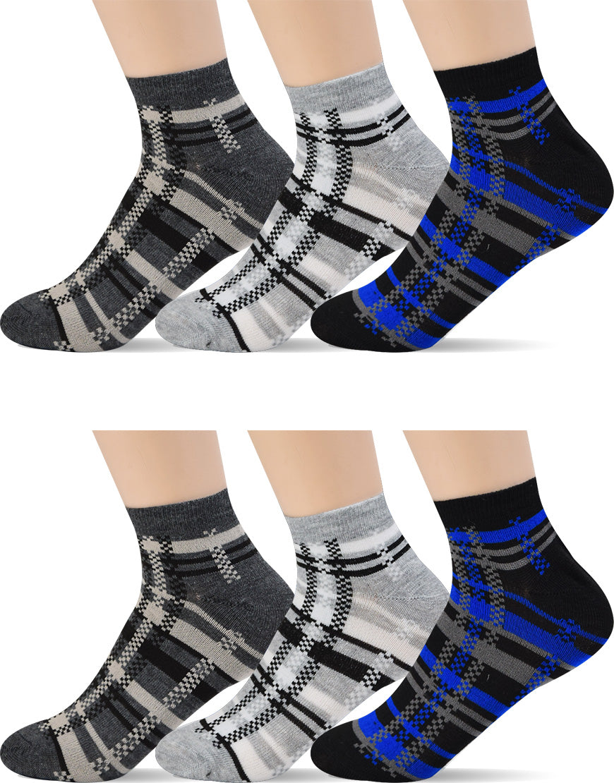 Boys' Assorted Design Socks (Dozen)