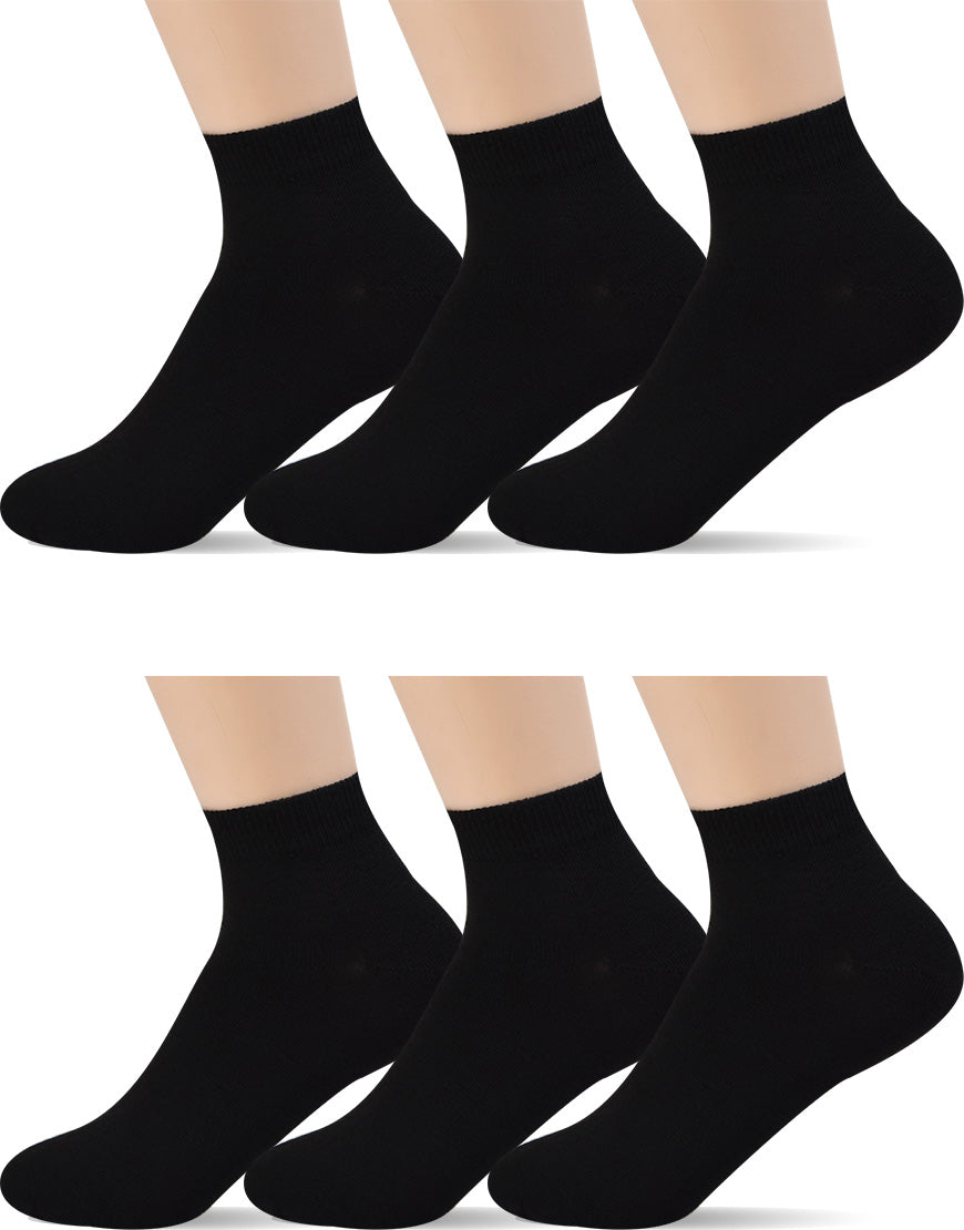 Black Polyester Socks (Dozen)