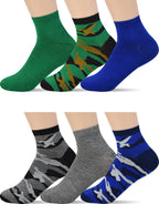 Boys' Assorted Design Socks (Dozen)