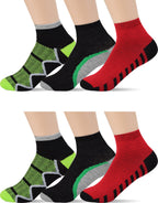 Boys' Assorted Design Socks (Dozen)