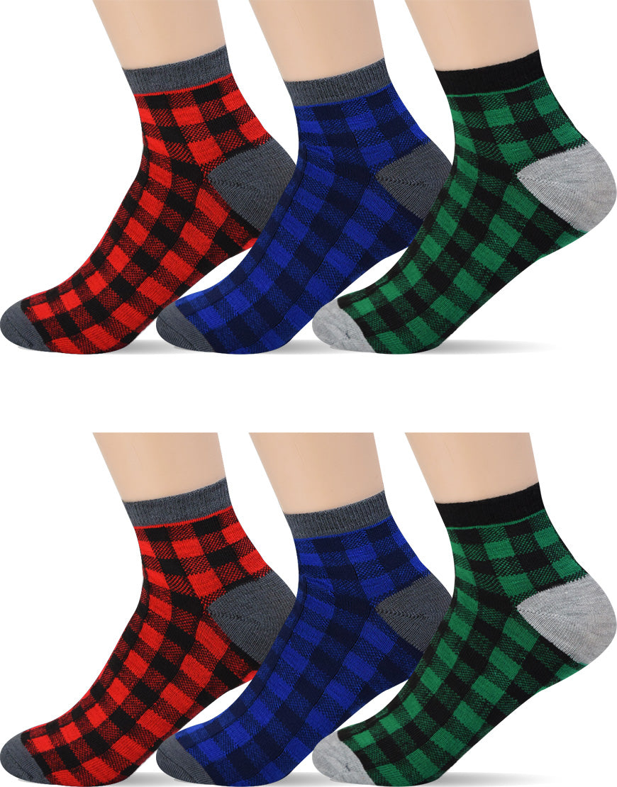 Boys' Assorted Design Socks (Dozen)
