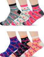 Girls' Assorted Design Socks (Dozen)