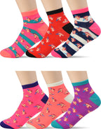 Girls' Assorted Design Socks (Dozen)