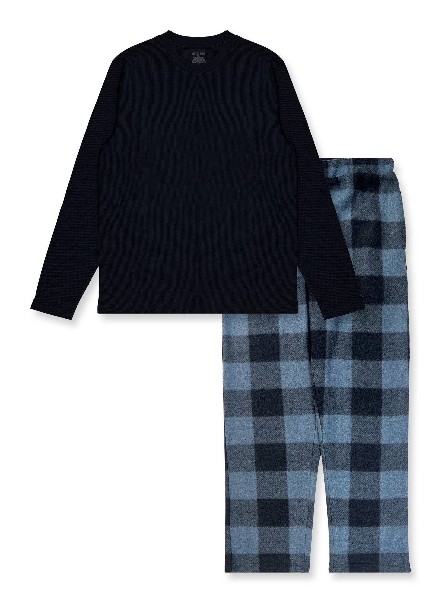 Boys' Thermal Shirt & Fleece Pants Set #P19
