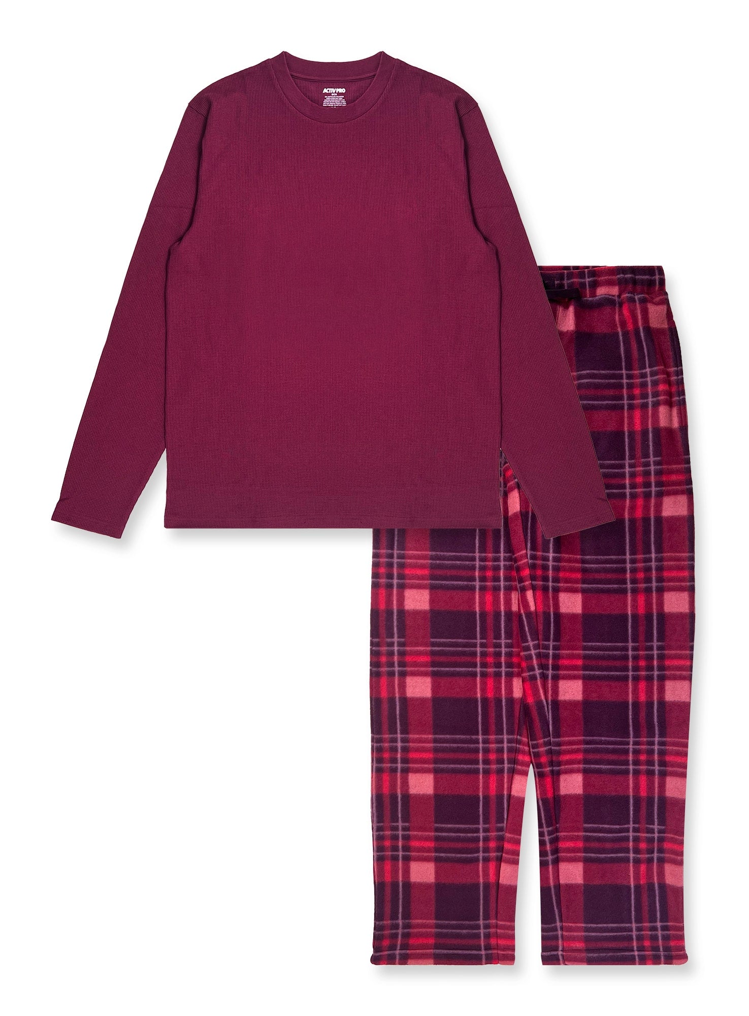 Boys' Thermal Shirt & Fleece Pants Set #P19