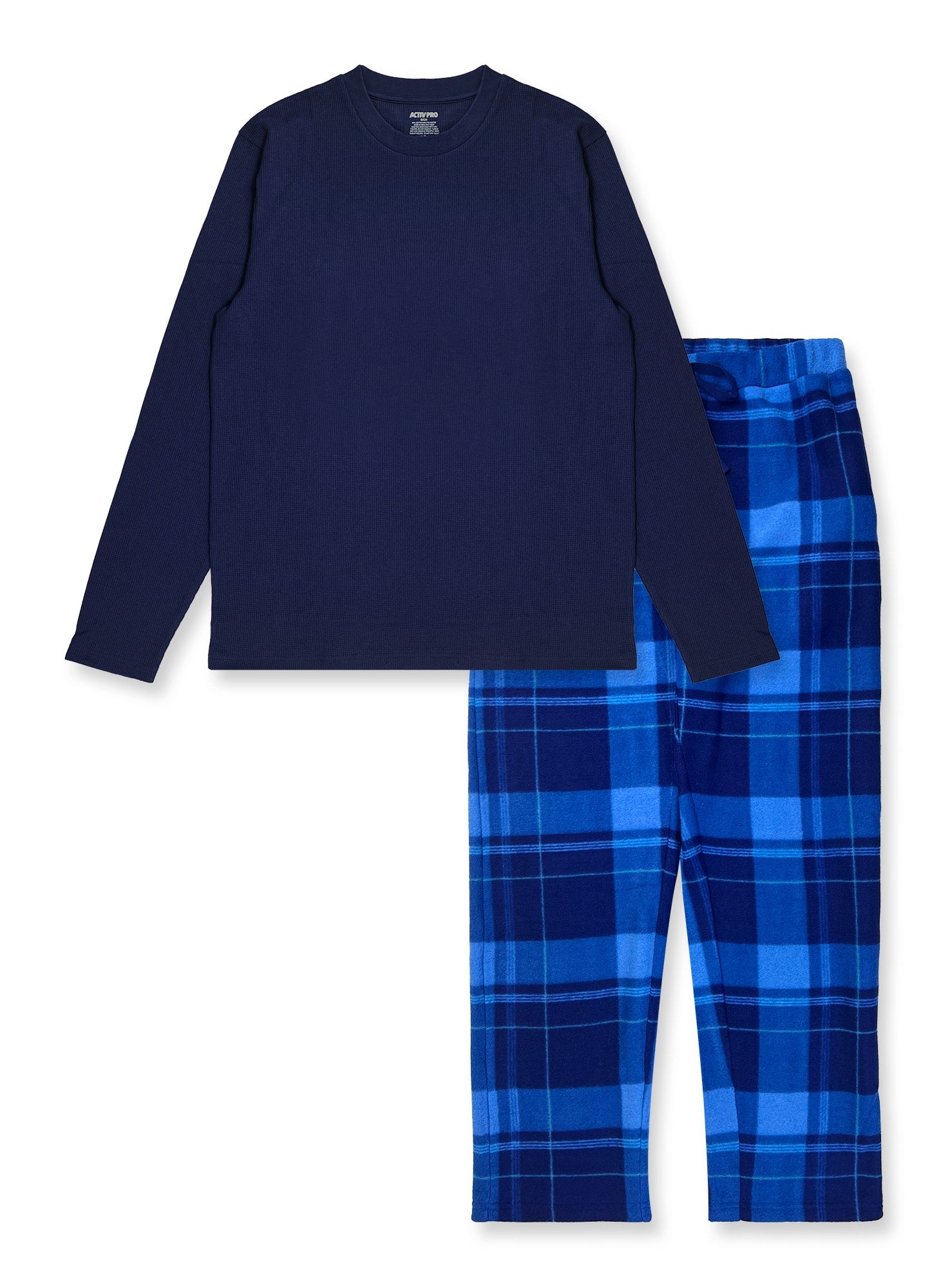 Boys' Thermal Shirt & Fleece Pants Set #P19