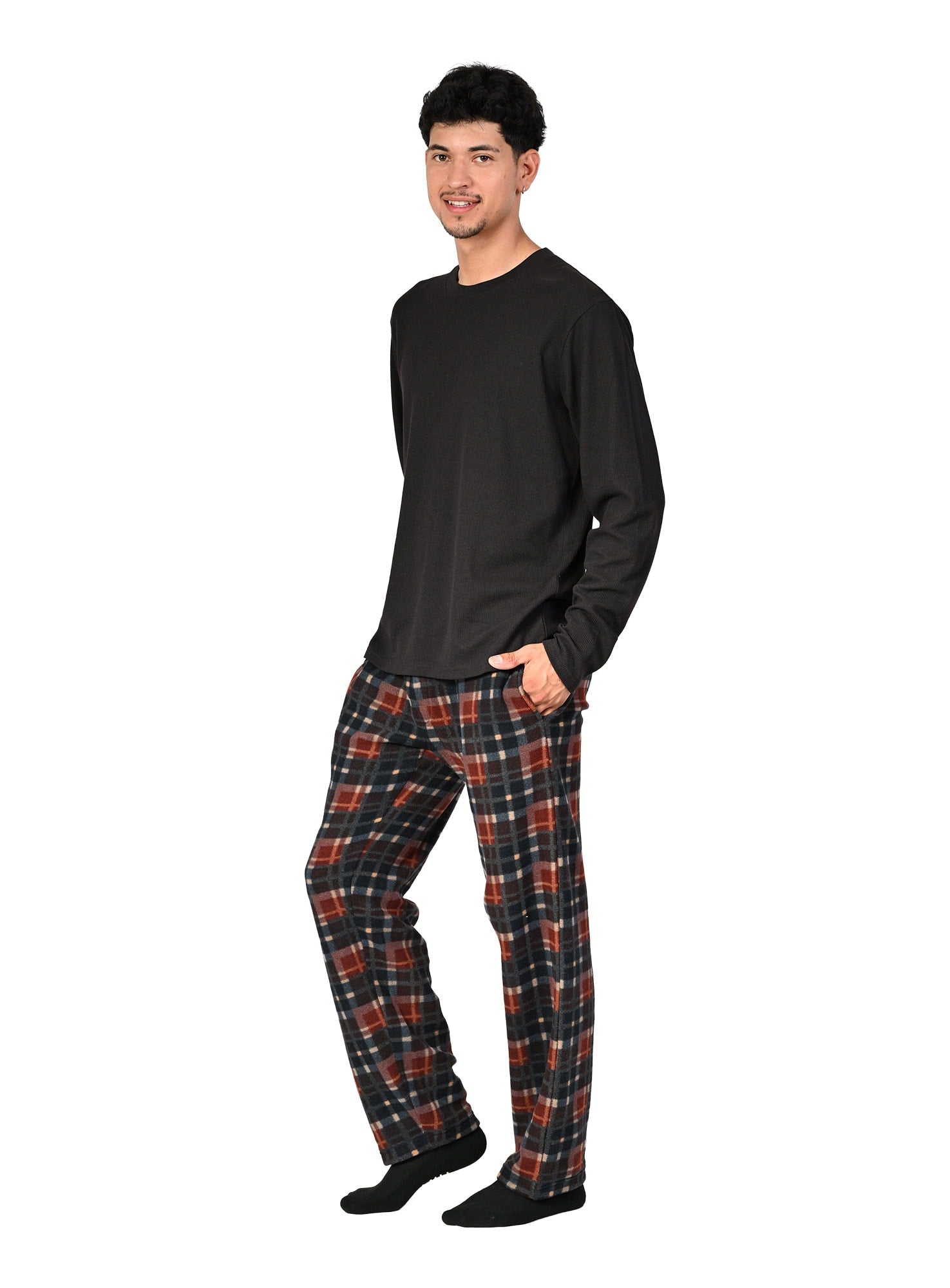Men's Thermal Shirt & Fleece Pants Set #P29