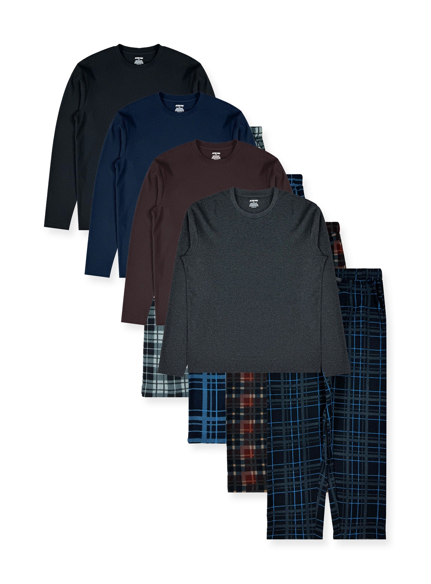 Men's Thermal Shirt & Fleece Pants Set #P29