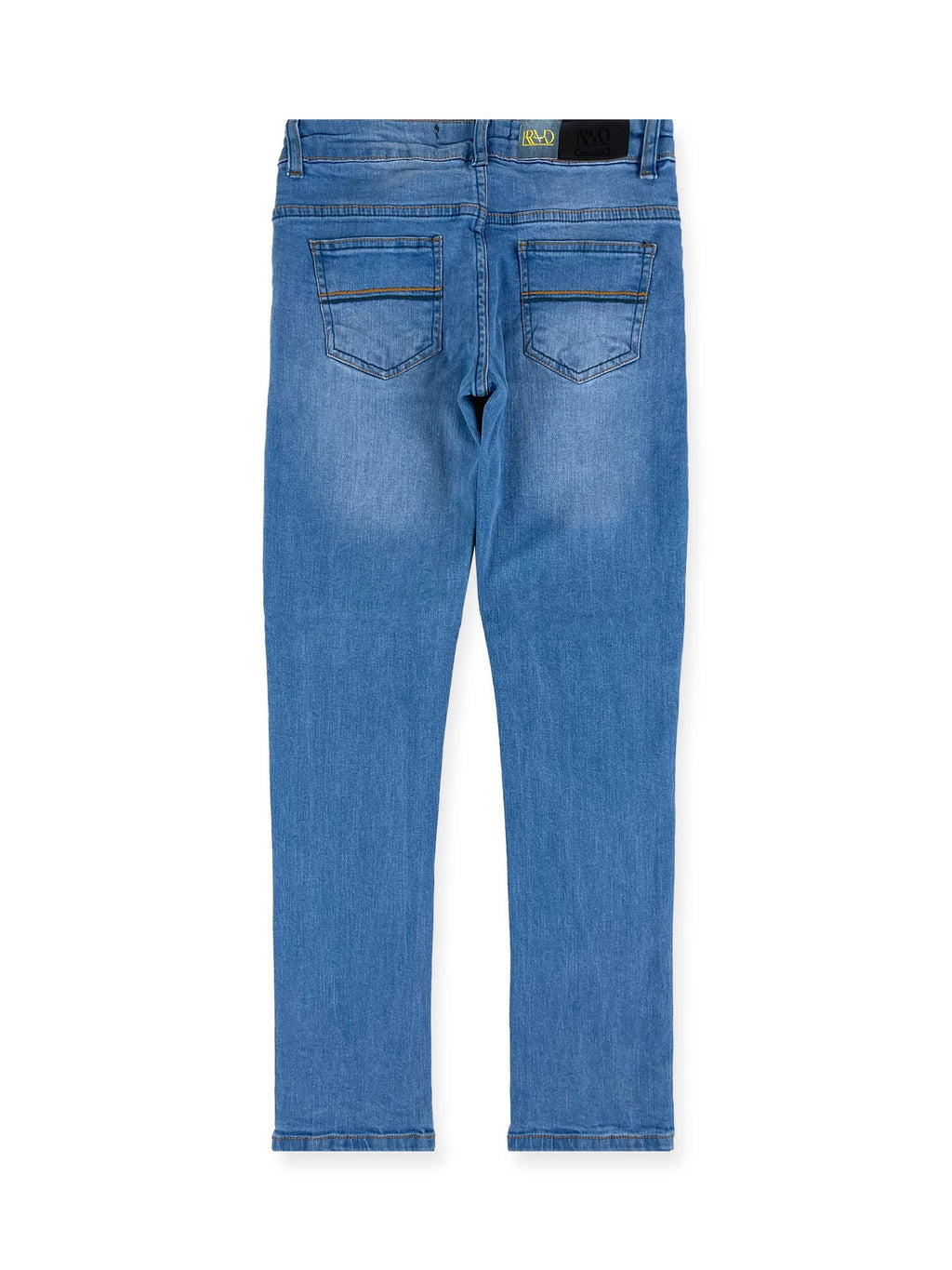 Boys' Faded Skinny Jeans #302 Light Wash