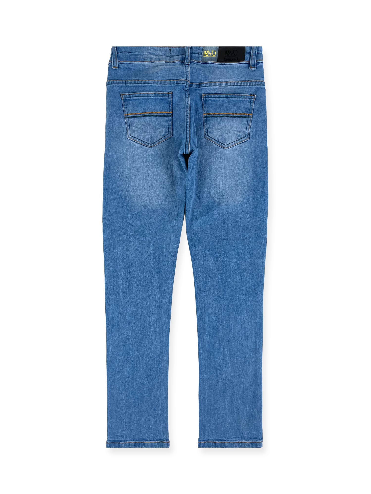 Boys' Faded Skinny Jeans #302 Light Wash