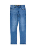 Boys' Faded Skinny Jeans #302 Light Wash