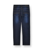 Boys' Faded Skinny Jeans #303 Dark Navy