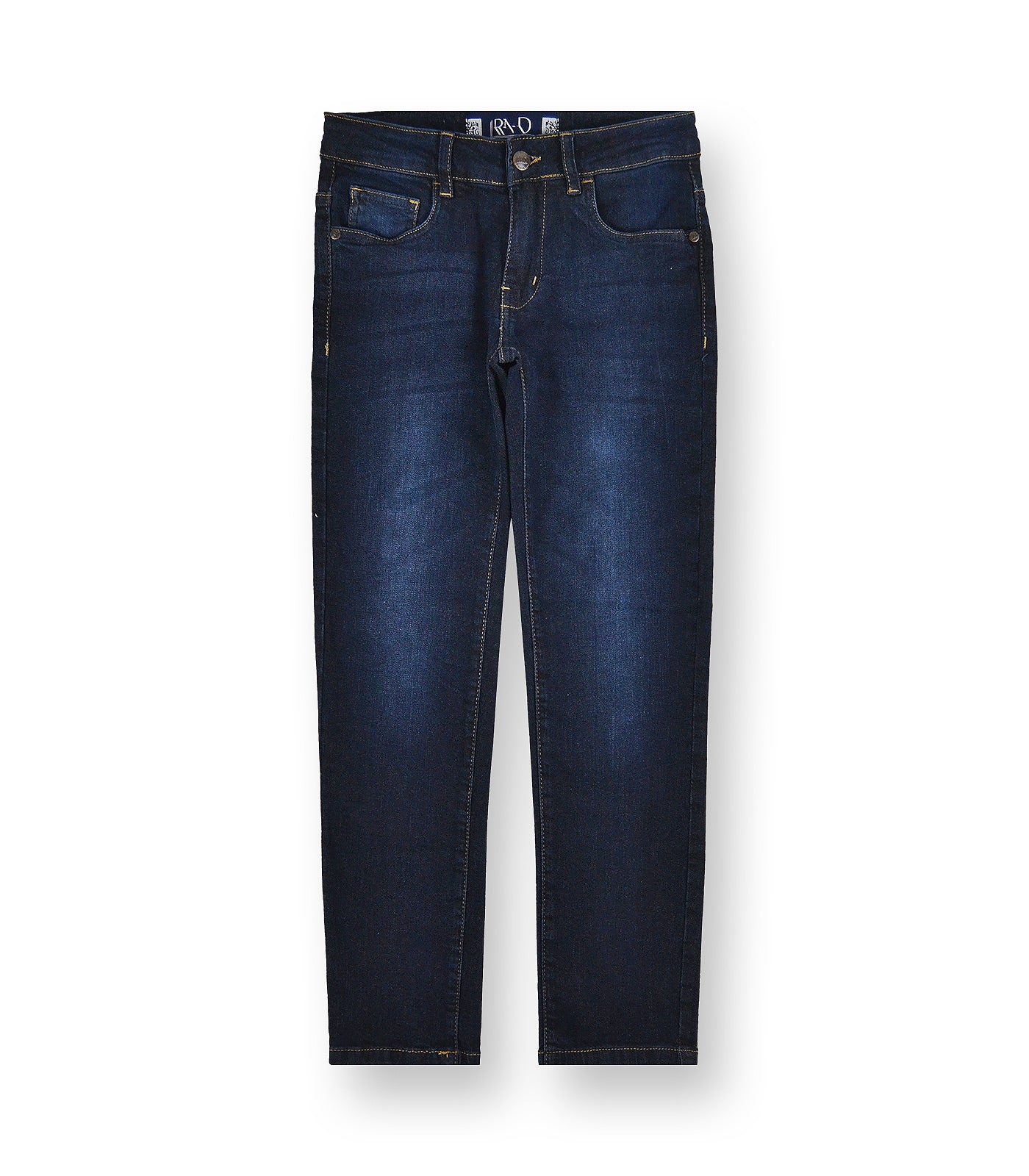 Boys' Faded Skinny Jeans #303 Dark Navy