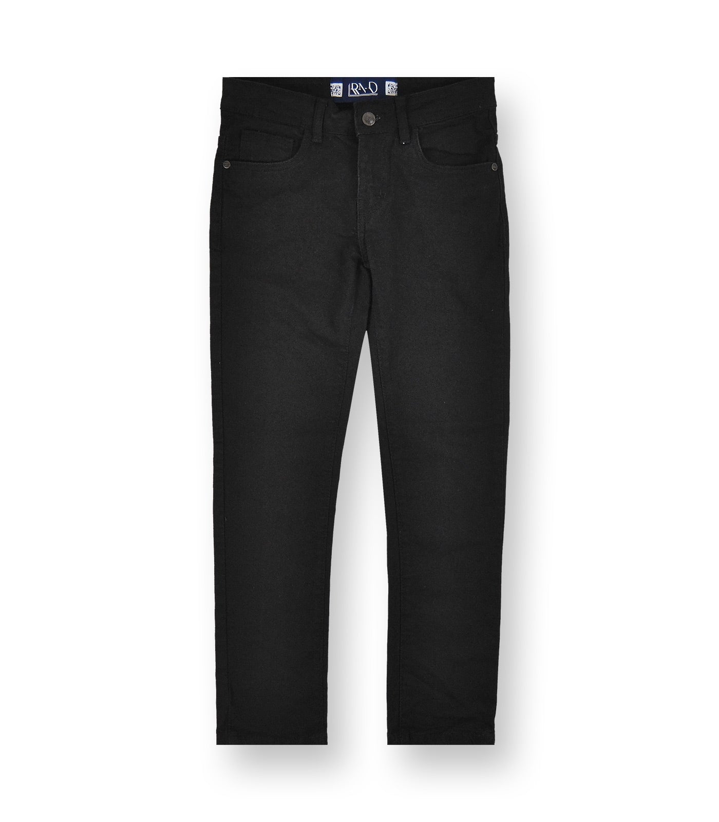 Boys' Faded Skinny Jeans #304 Black