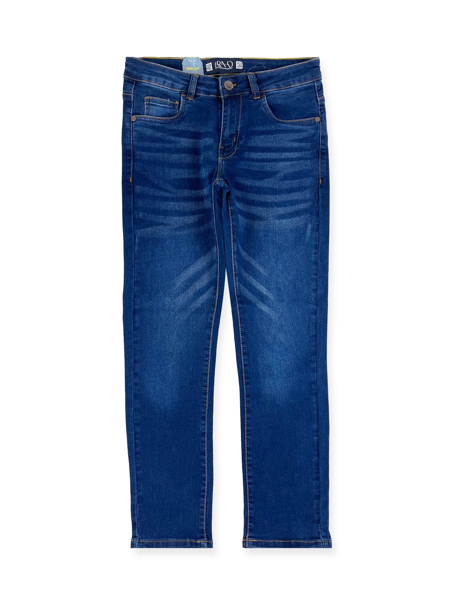 Boys' Faded Skinny Jeans #305 Dark Indigo