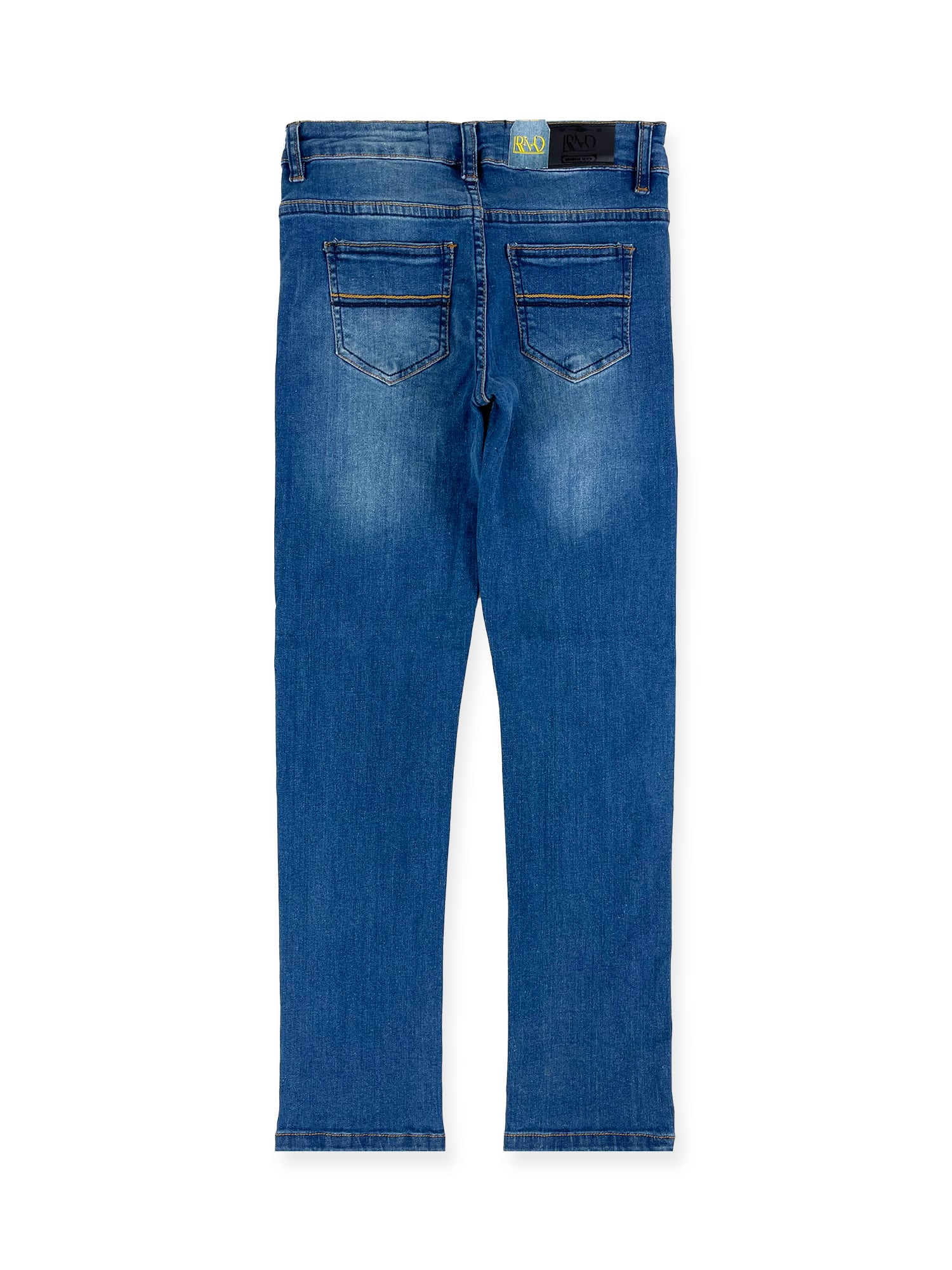 Boys' Faded Skinny Jeans #06 Light Blue