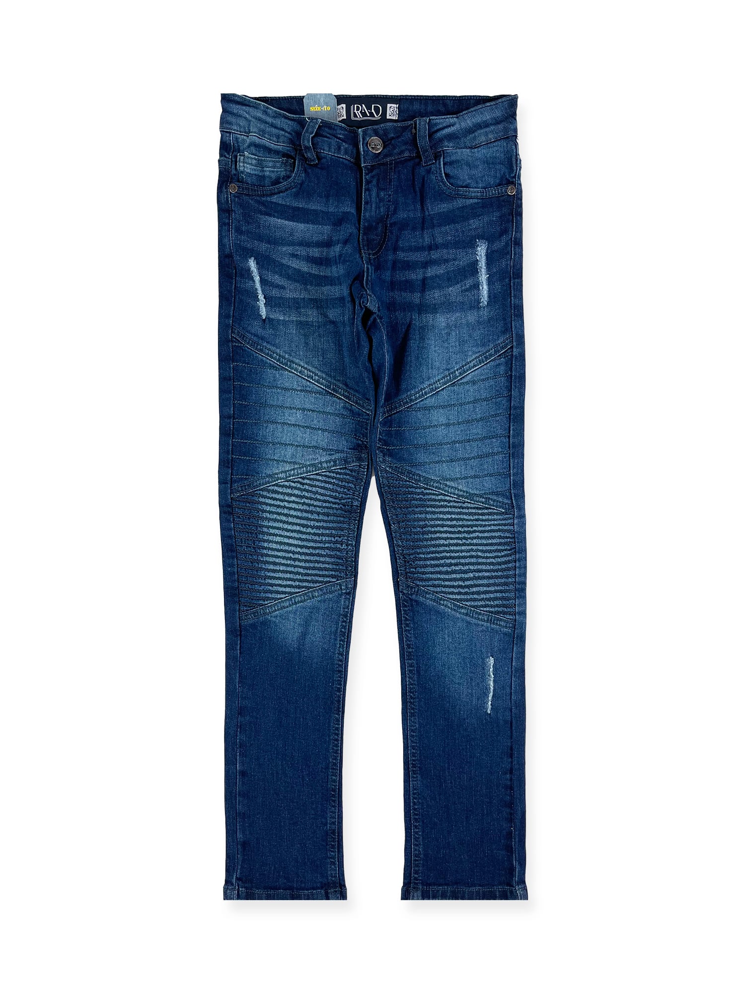 Boys' Faded Skinny Jeans #309 Dark Indigo