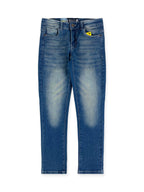 Boys' Faded Skinny Jeans #406 Med Sand