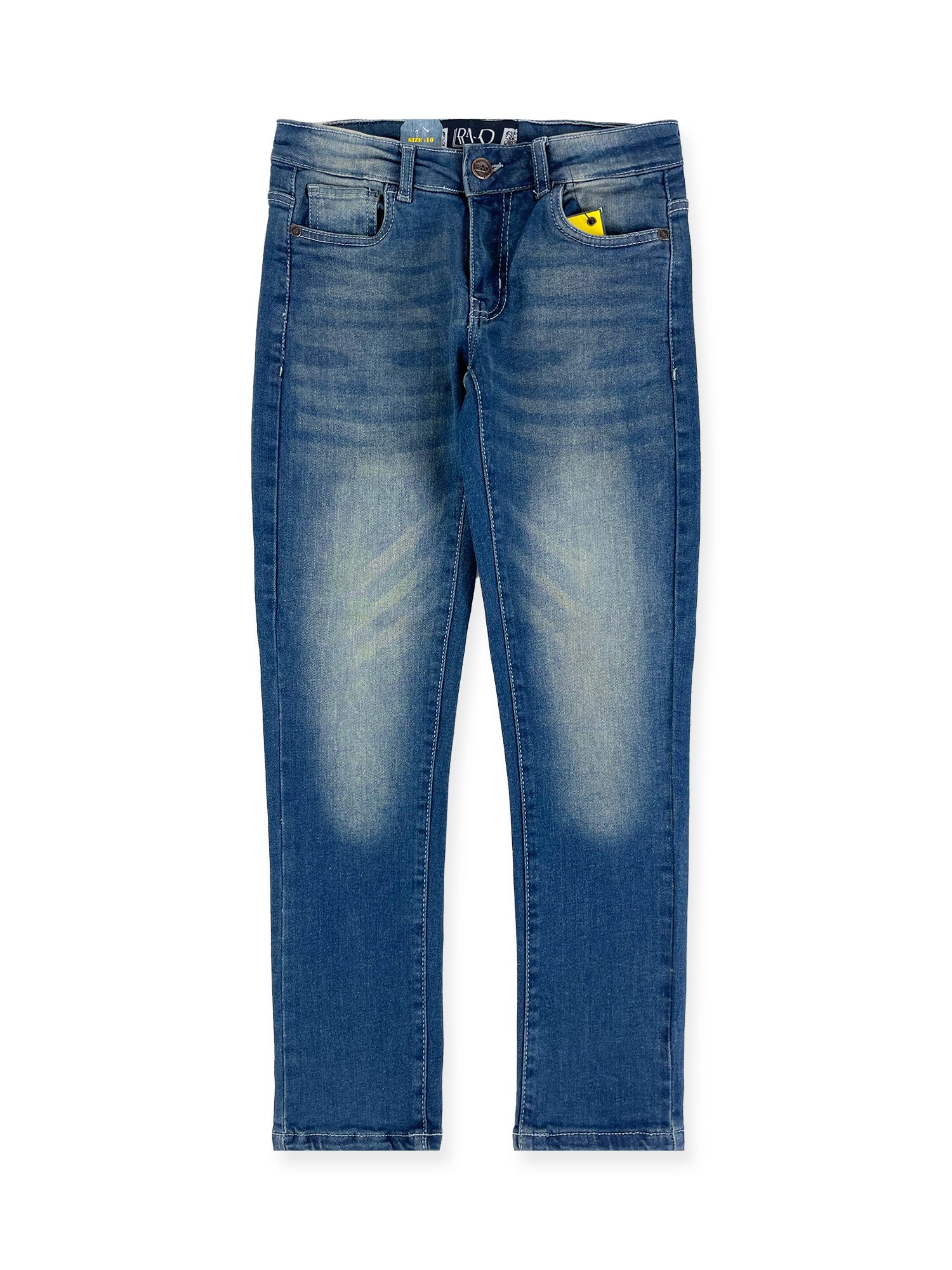Boys' Faded Skinny Jeans #406 Med Sand