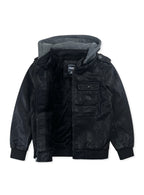 Boys’ Faux Leather Jacket #810