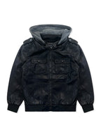 Boys’ Faux Leather Jacket #810