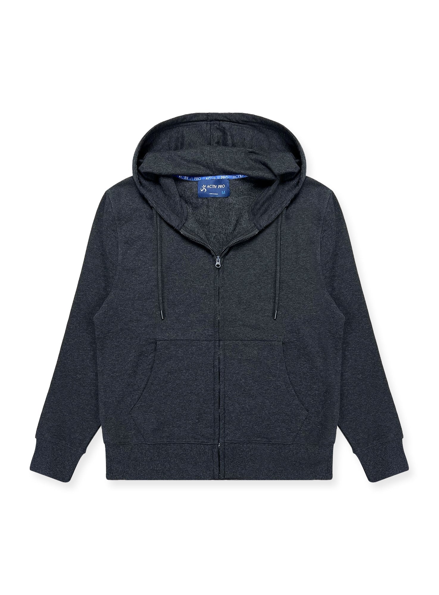 Men's Lightweight Zip Up Fleece Hoodie #02