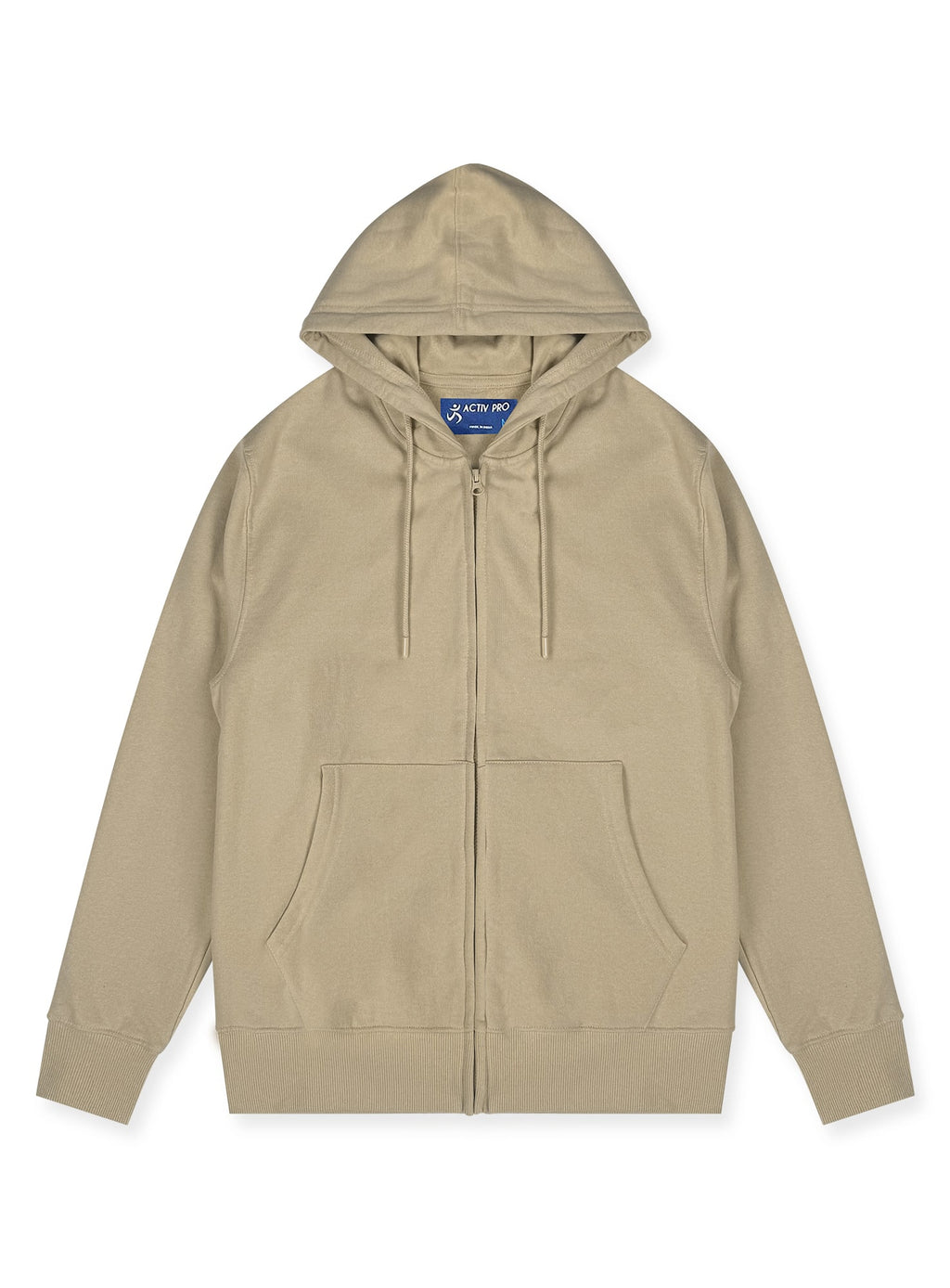 Men's Lightweight Zip Up Fleece Hoodie #02