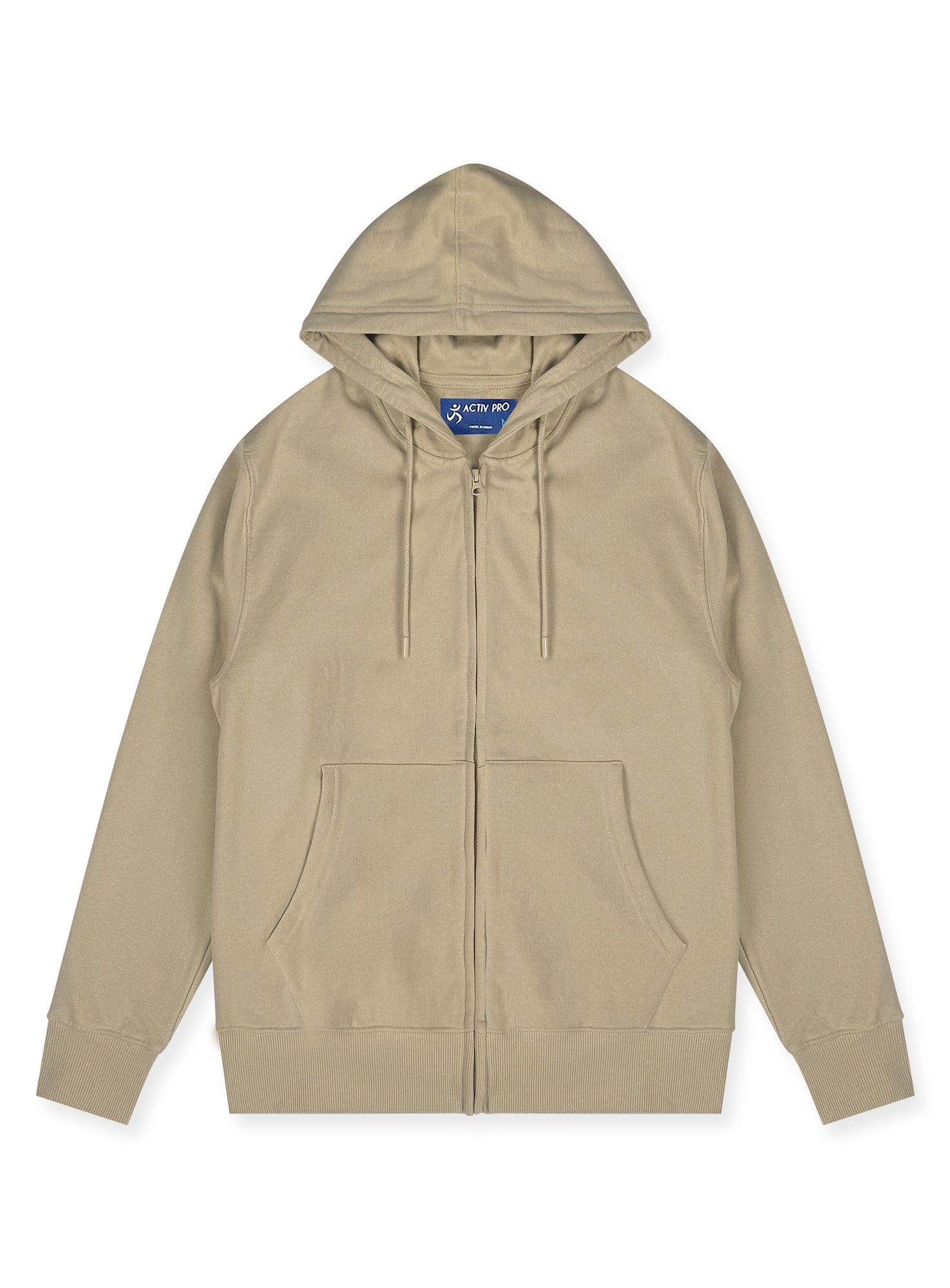 Men's Lightweight Zip Up Fleece Hoodie #02
