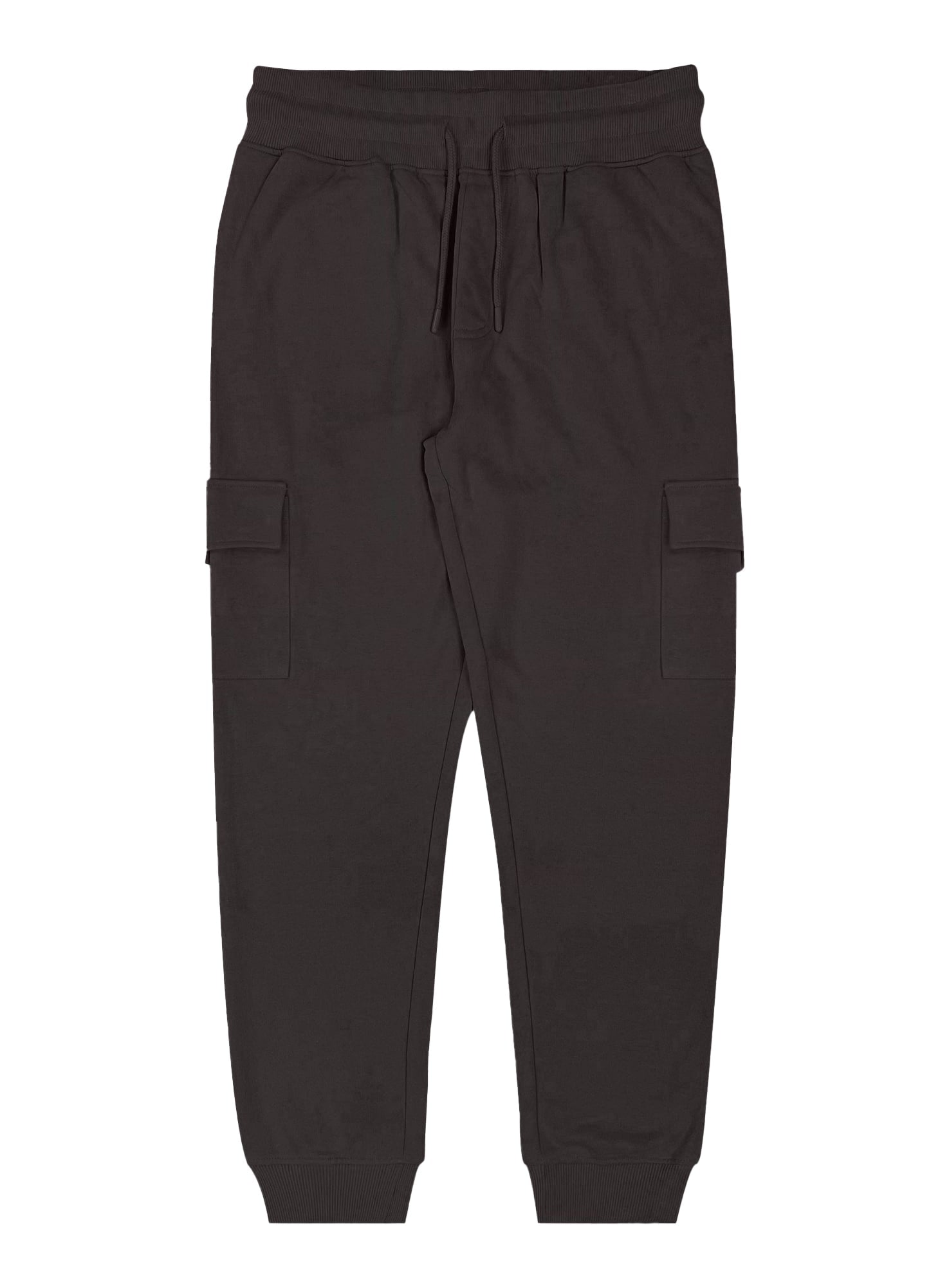 Men's Lightweight Fleece Jogger Cargo Pants #04