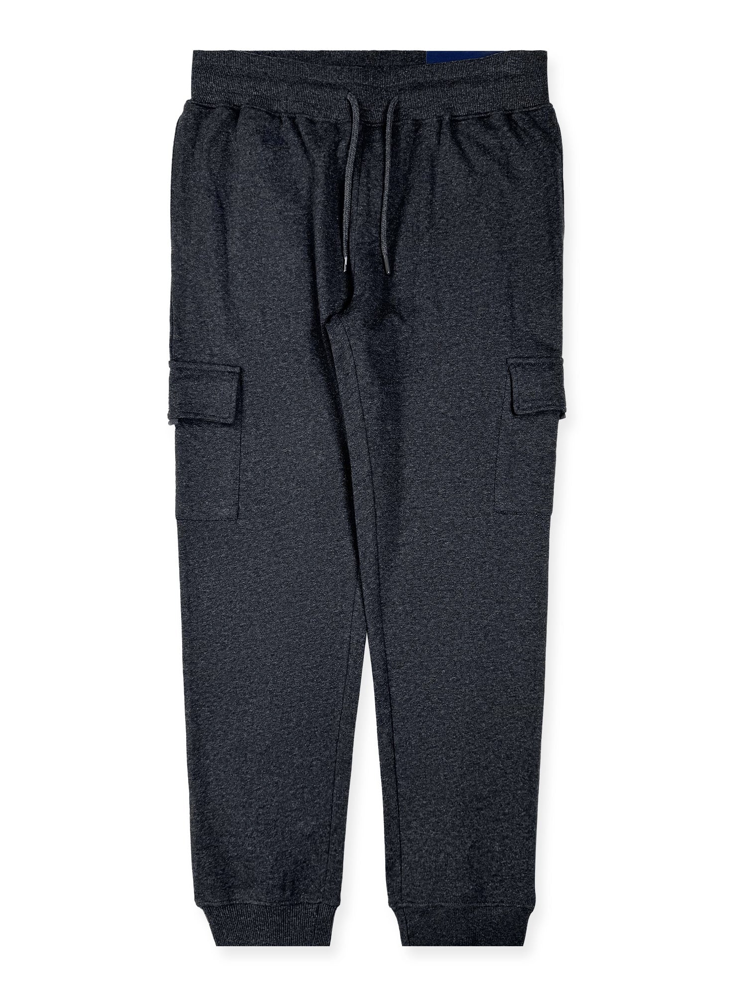 Men's Lightweight Fleece Jogger Cargo Pants #04