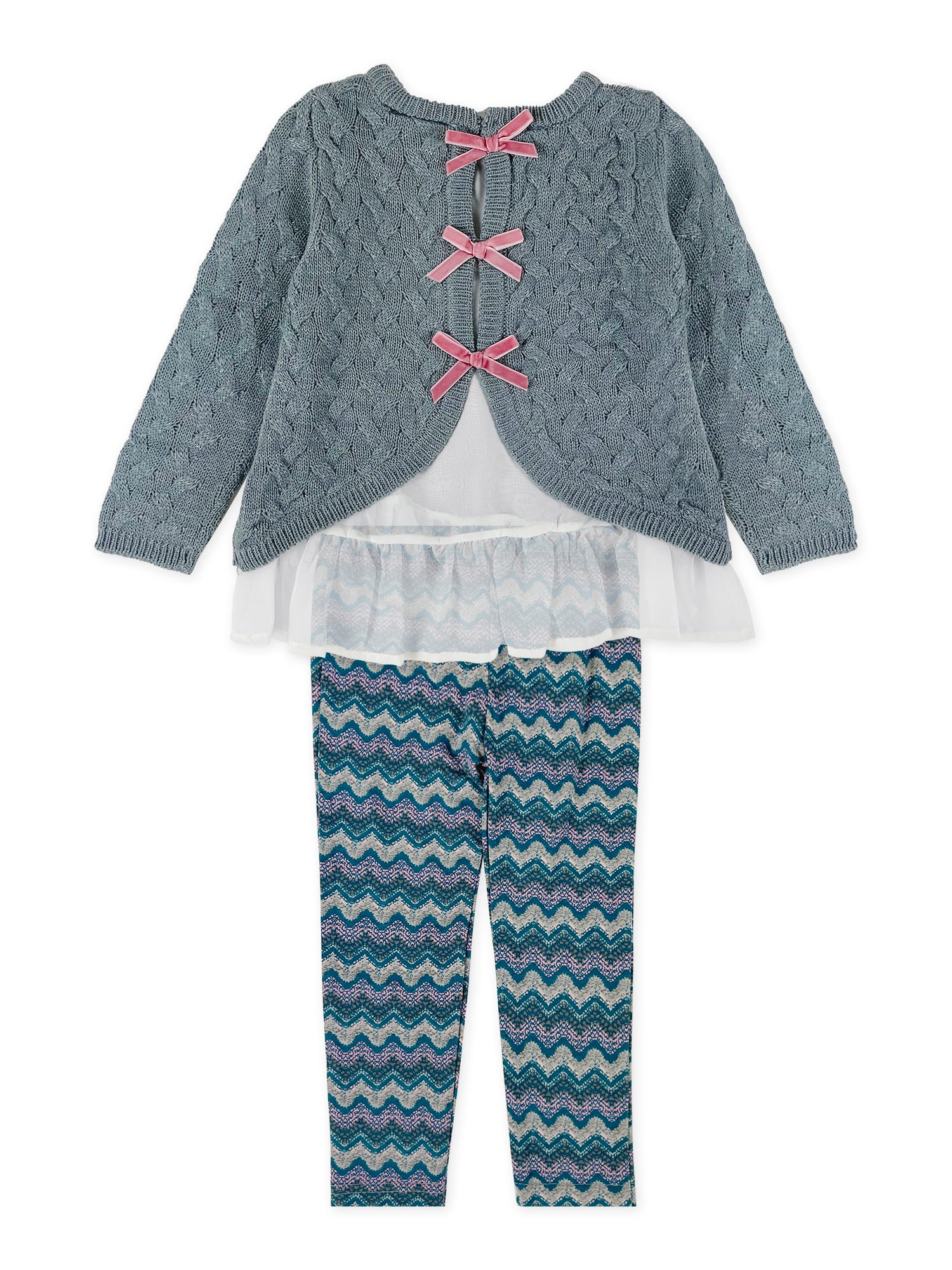 Girls' 2PC Sweater & Leggings Set #1903