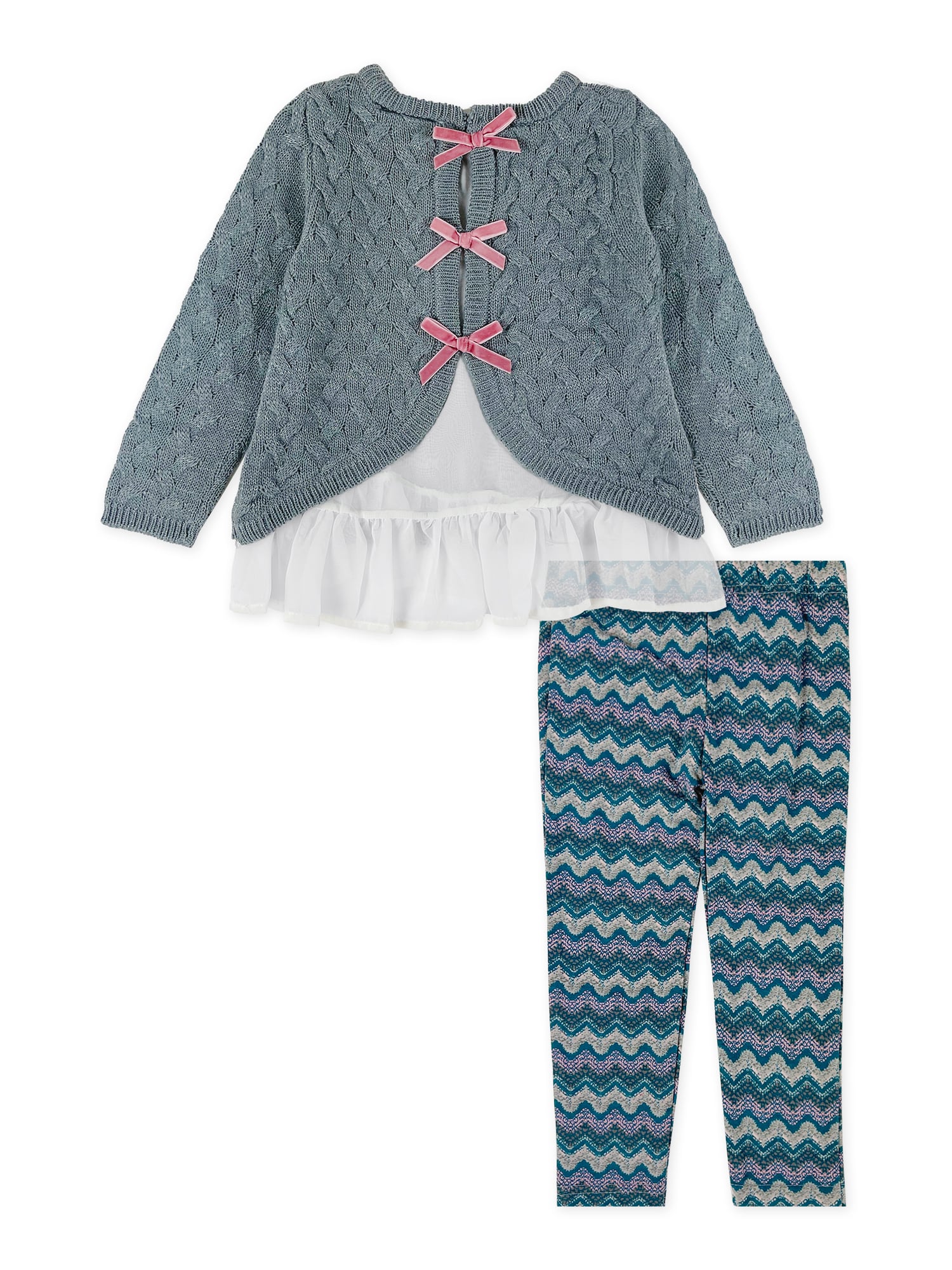 Girls' 2PC Sweater & Leggings Set #1903