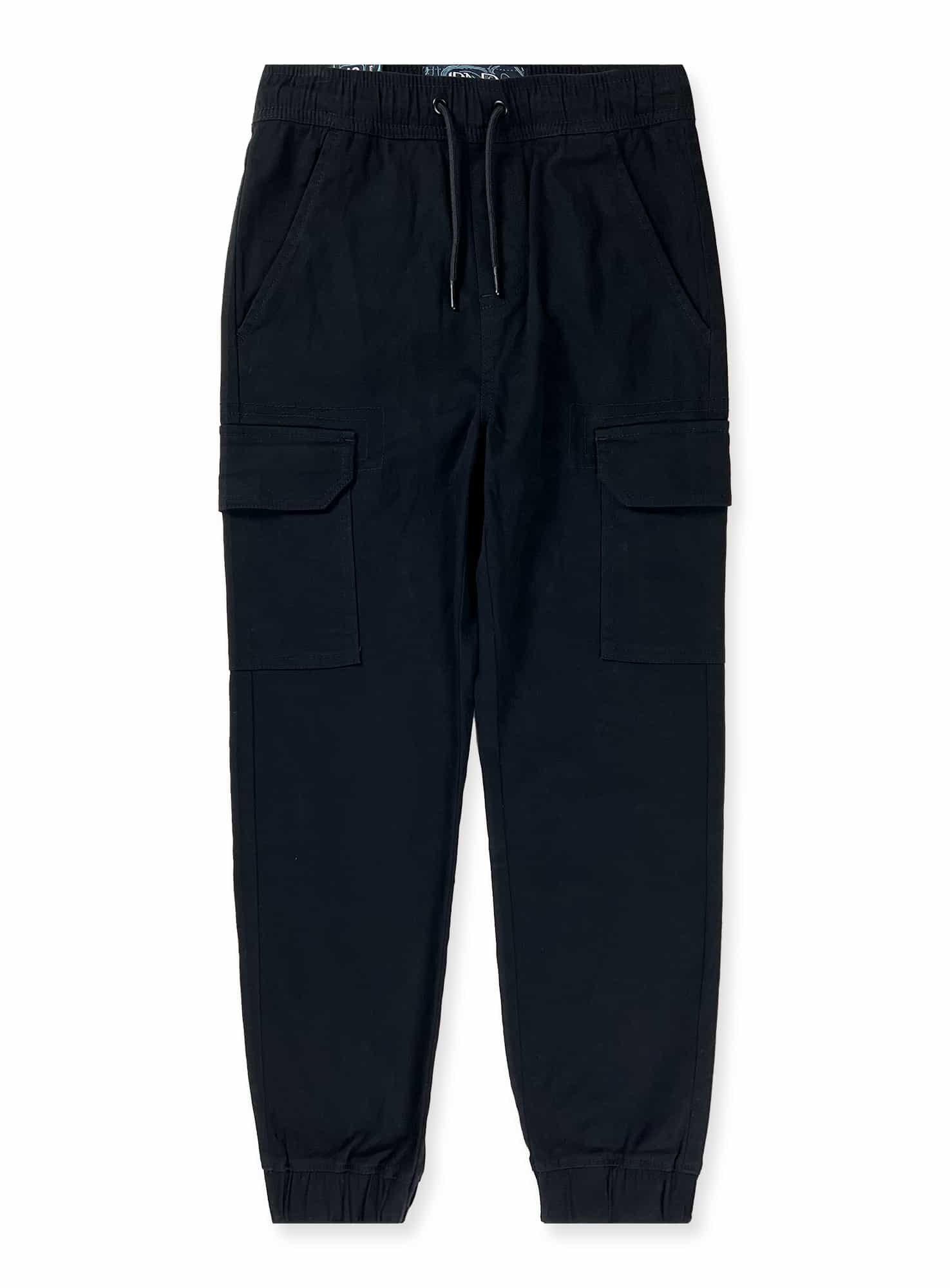 Boys’ Cotton Twill Cargo Jogger Pants #800