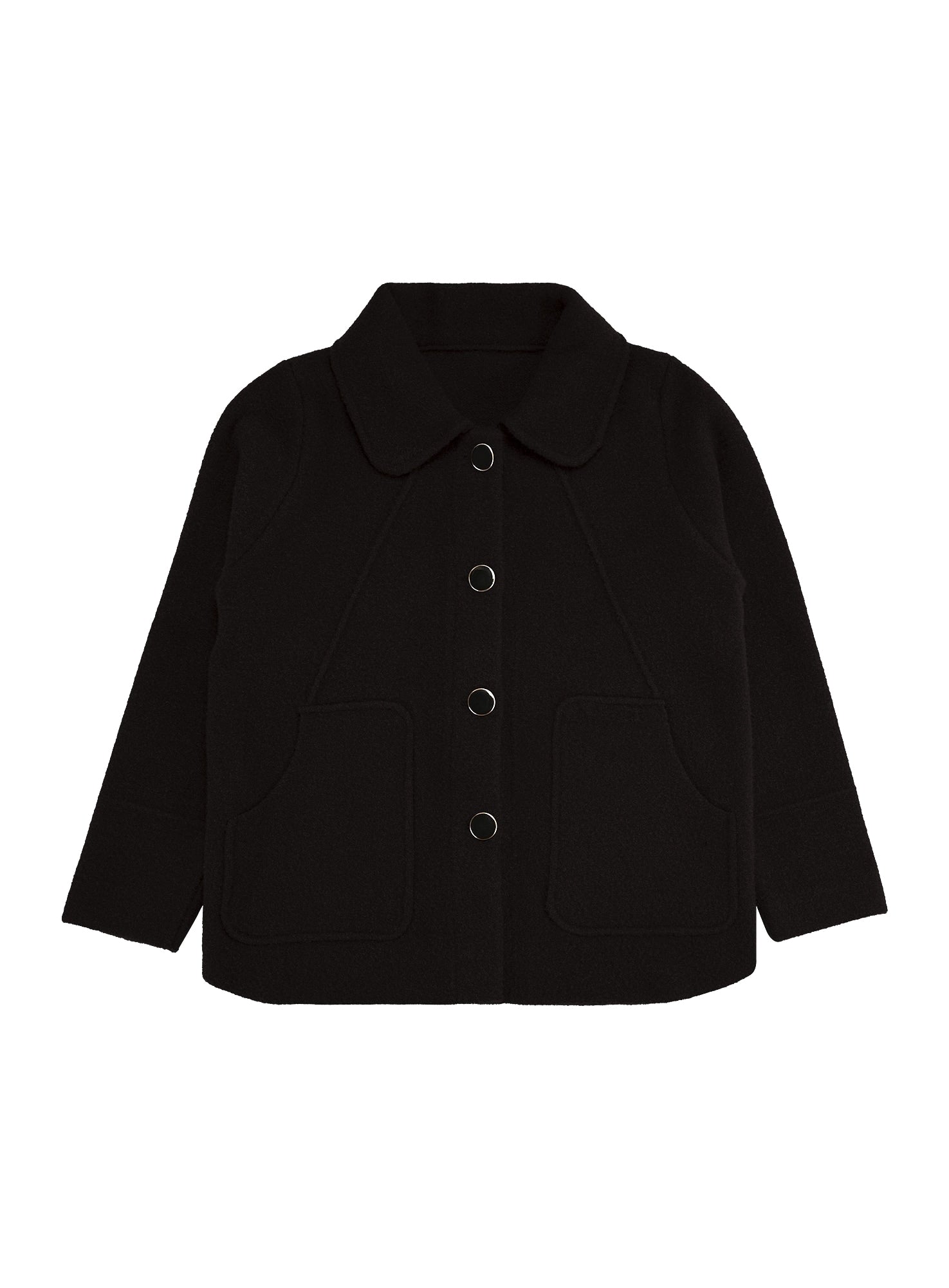 Women’s Faux Wool Button-Front Coat #20
