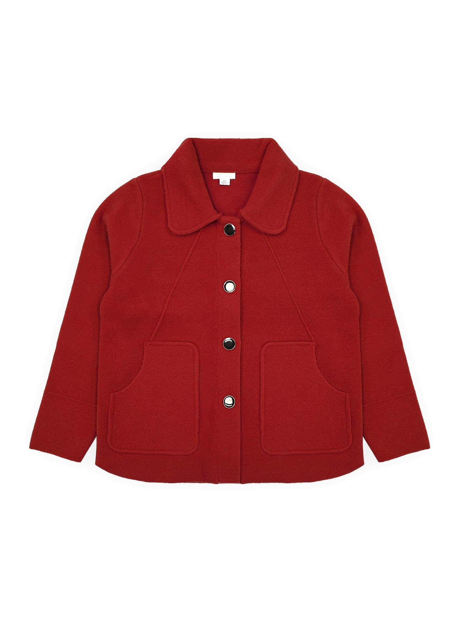 Women’s Faux Wool Button-Front Coat #20