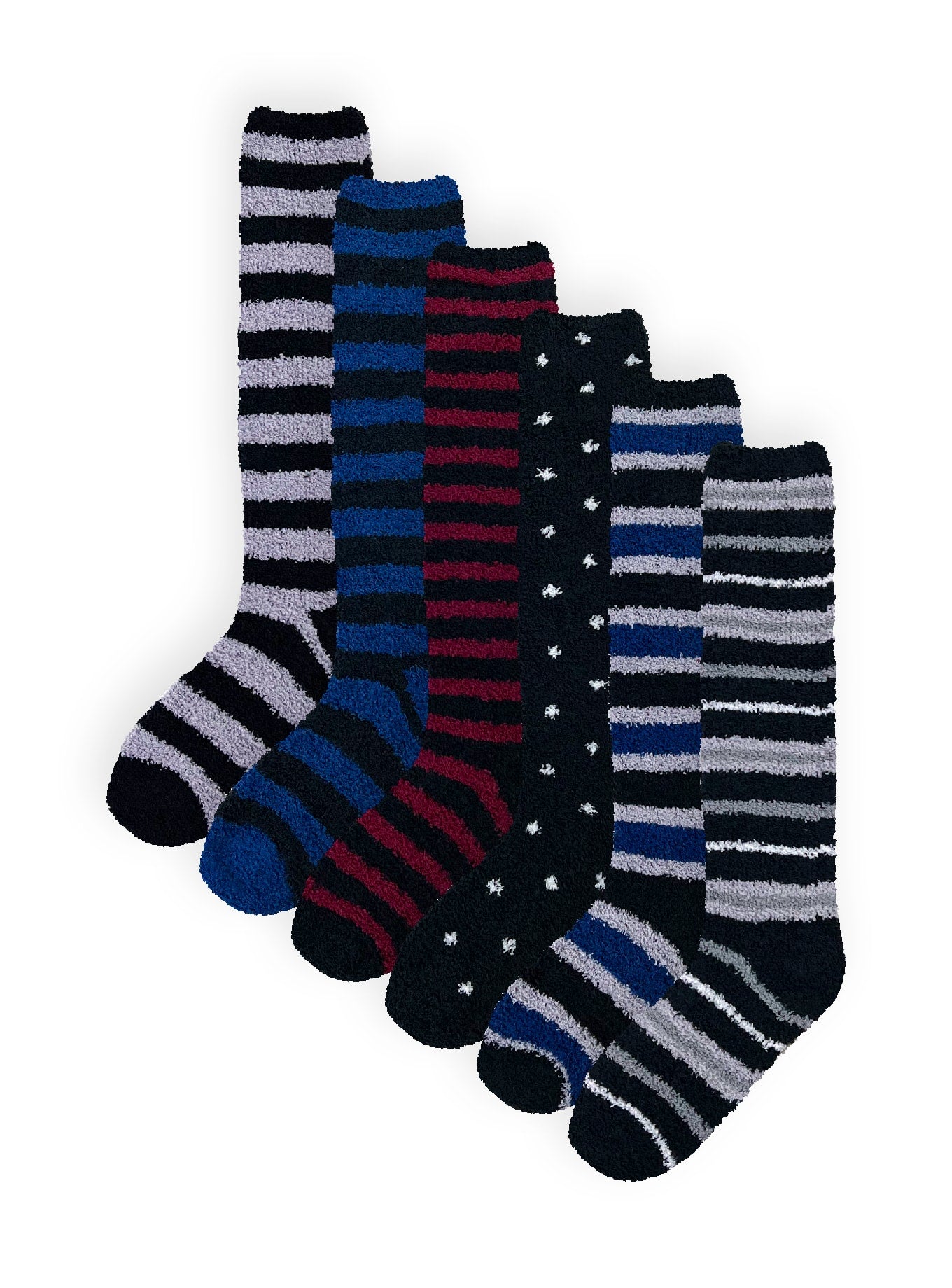 Knee-Length Crew Cozy Socks #028 (Dozen)