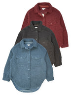 Women’s Sherpa Fleece Shacket #09
