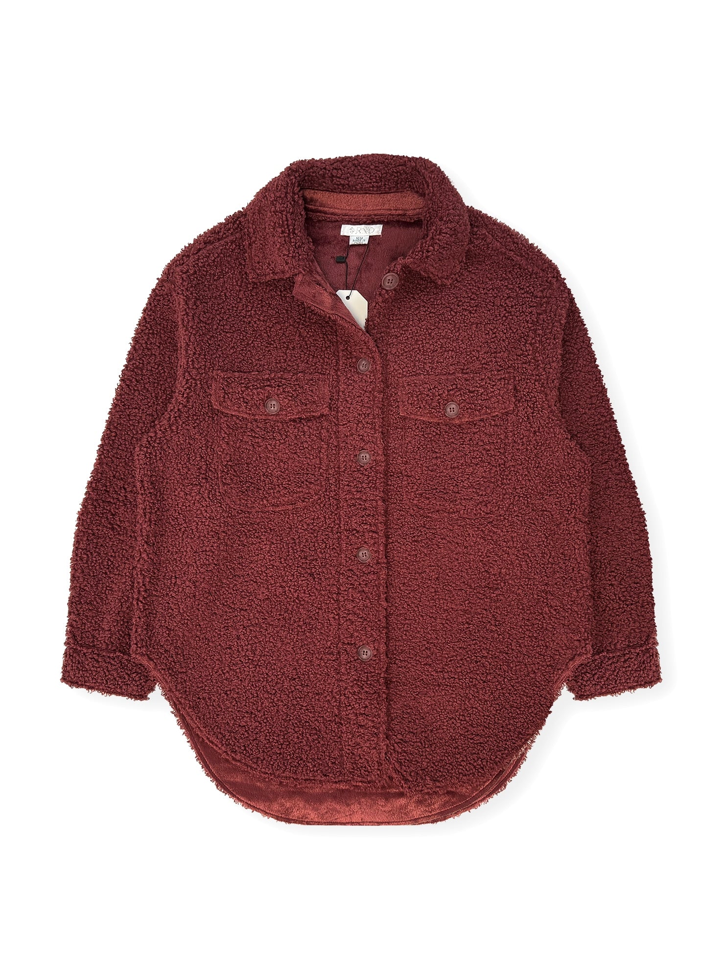 Women’s Sherpa Fleece Shacket #09