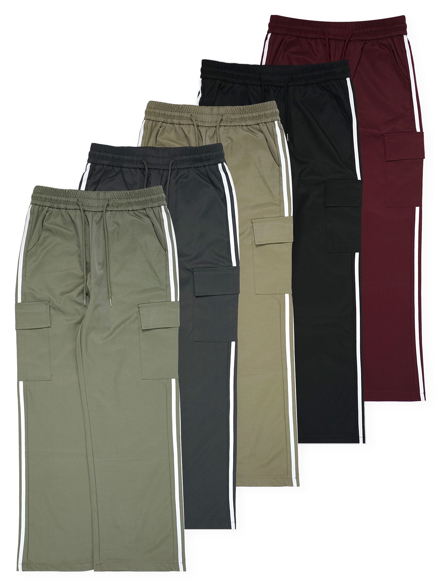 Women's Wide-Leg Cargo Pants #02
