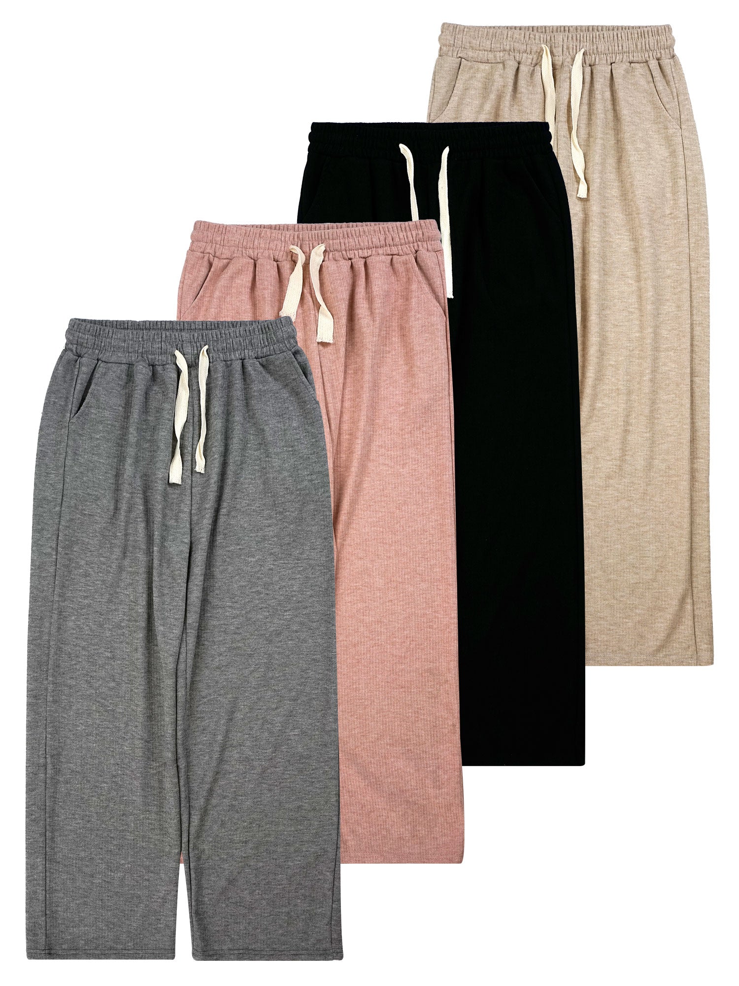 Women’s Wide-Leg Knit Pants #04