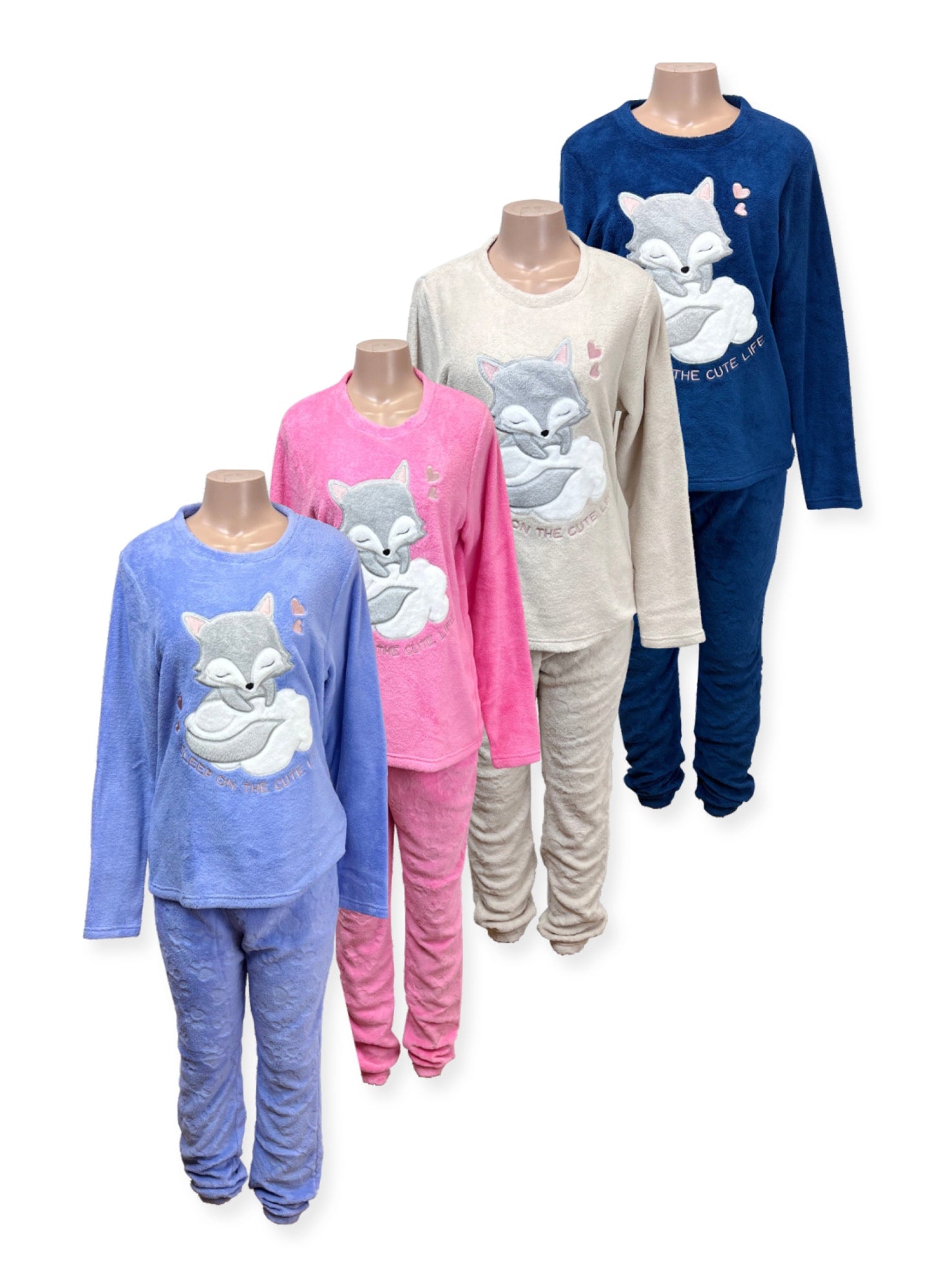 Ladies' Micro Polar Fleece 2PC Set #703