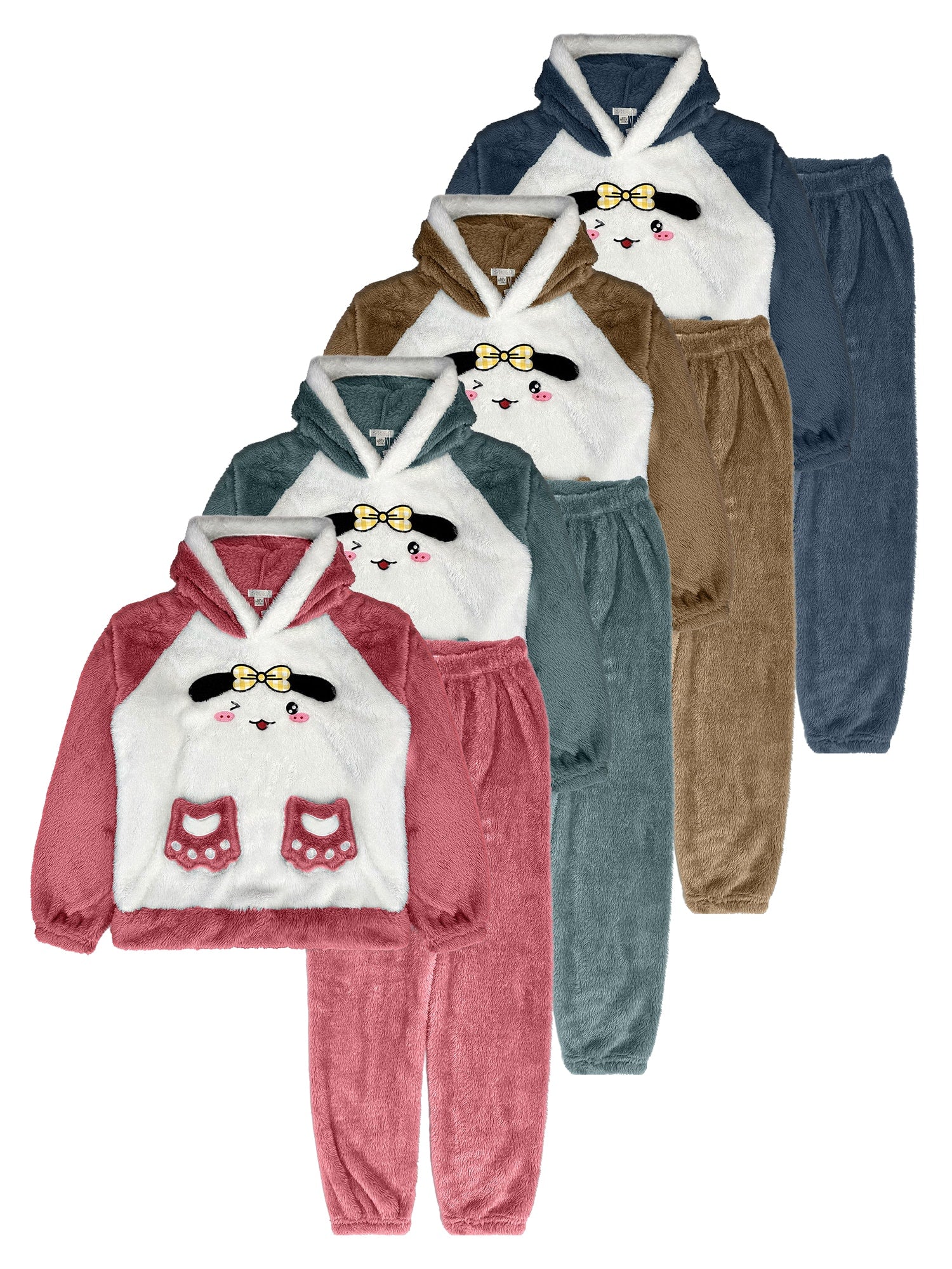 Women's Micro Polar Fleece 2PC Set #713