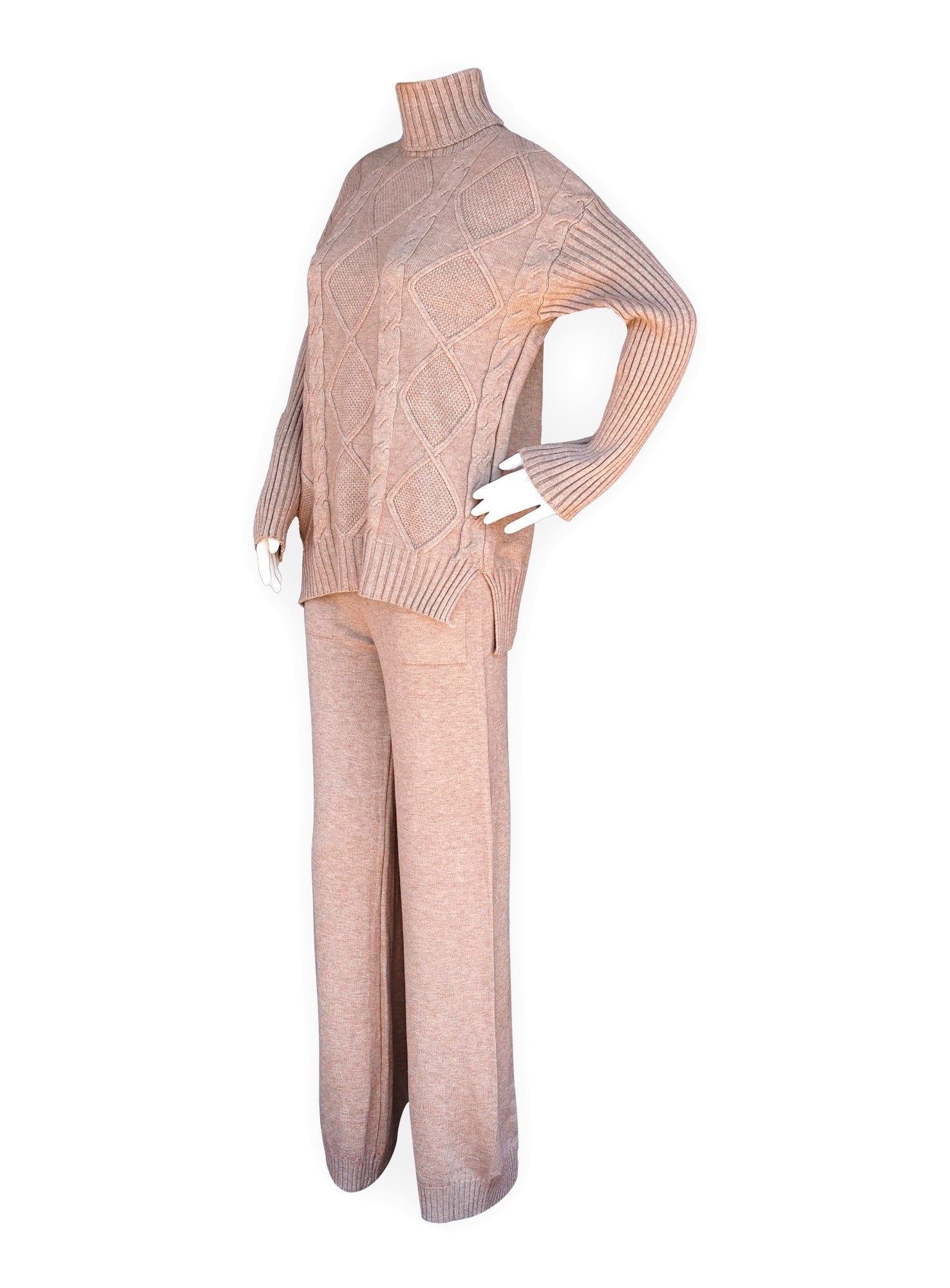 Women’s Cable Knit Lounge Set #14