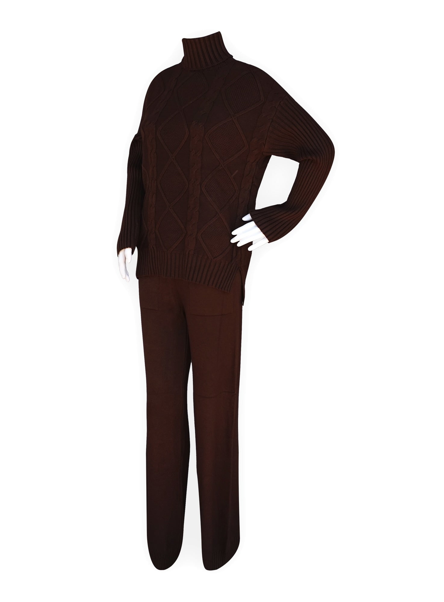Women’s Cable Knit Lounge Set #14
