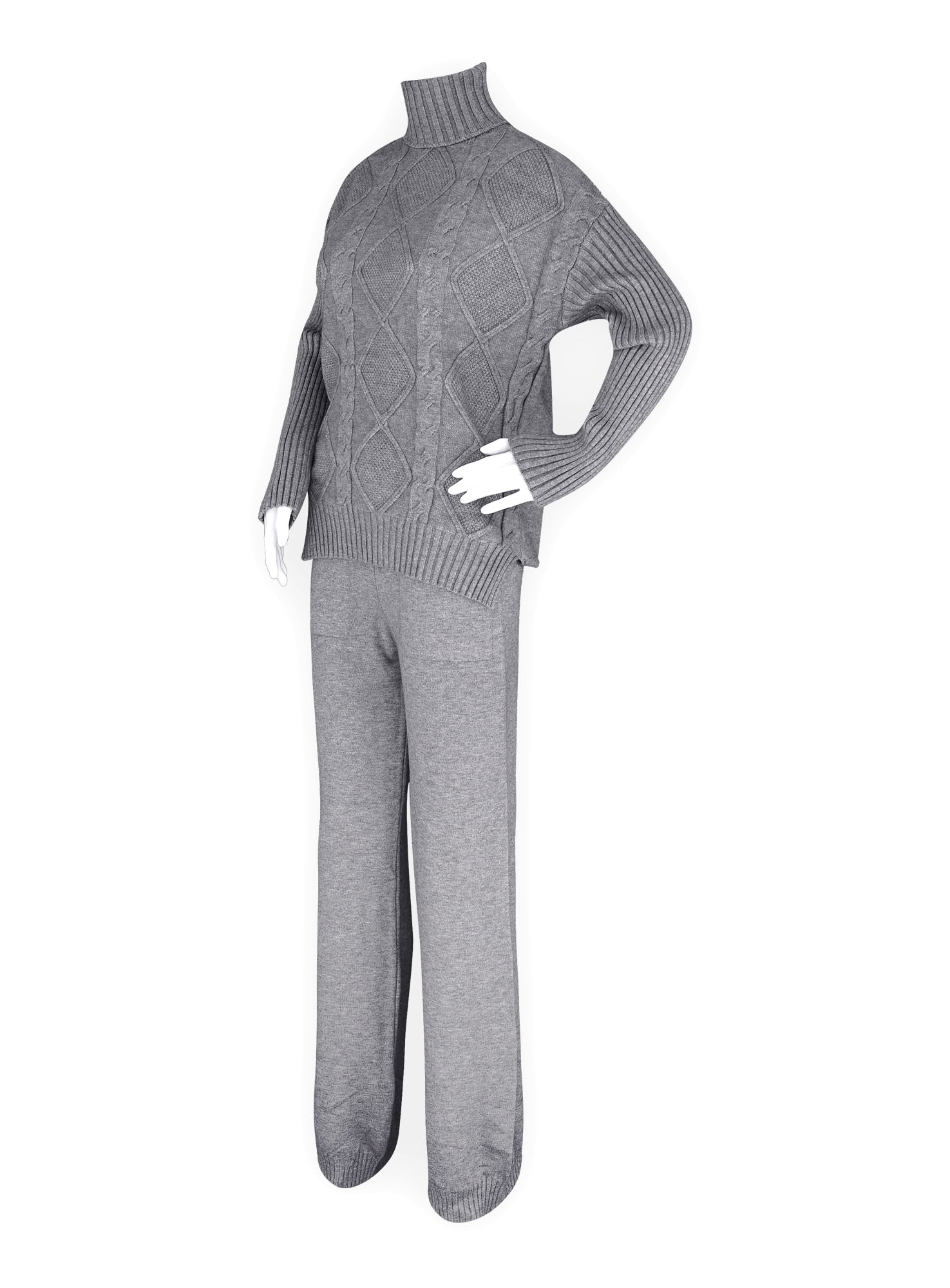 Women’s Cable Knit Lounge Set #14