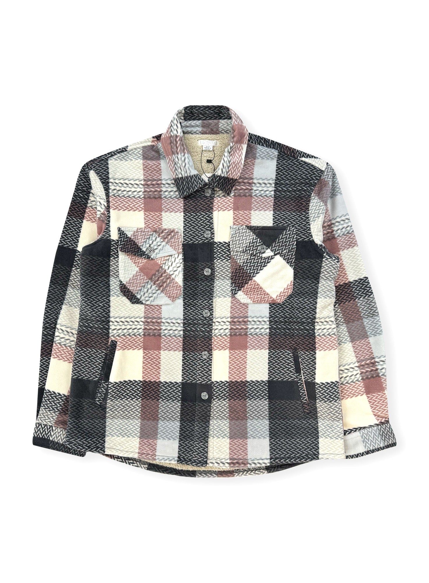 Girls' Shacket with Sherpa Lining #35