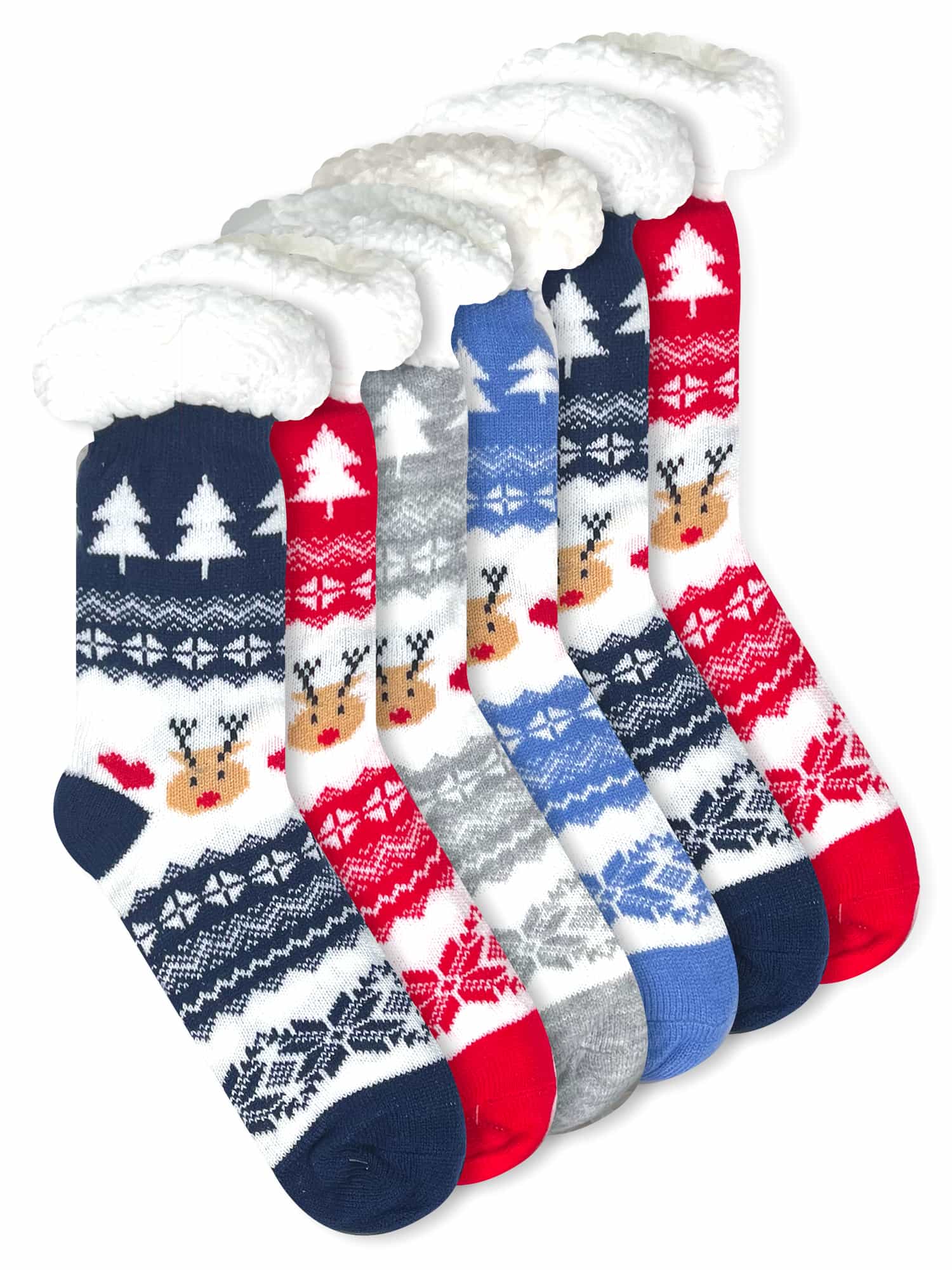 Sherpa-Lined Socks #038 (Dozen)
