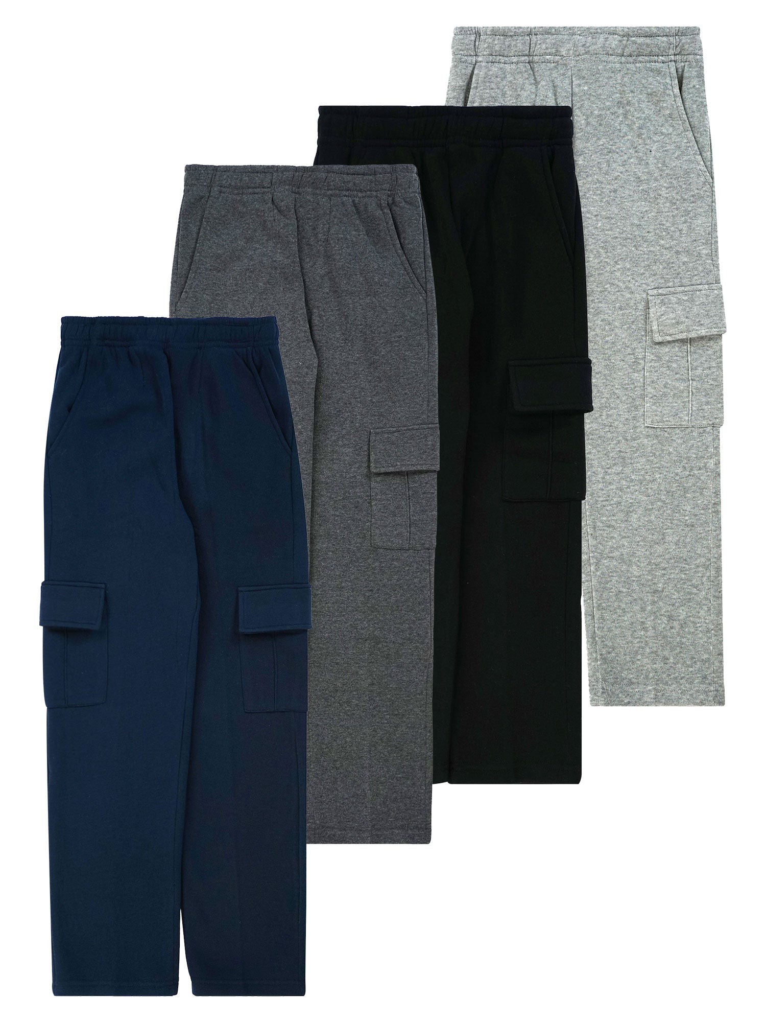 Boys' Fleece Cargo Pants #16